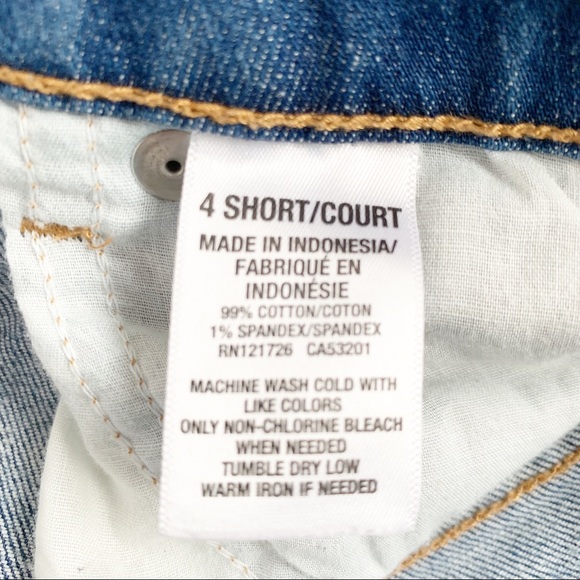 Aeropostale Denim Shorts Sz 4 - Picture 4 of 4